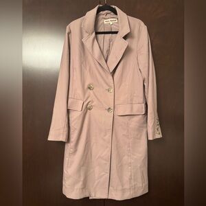 Dusty Purple Free People Trench Coat S